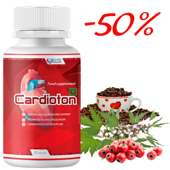Cardioton - treatment and prevention of hypertension and atherosclerosis with natural remedies